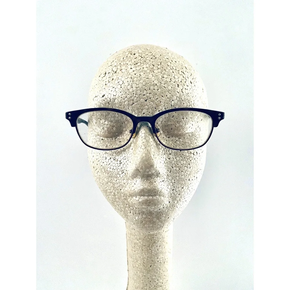 Kate Spade Tortoise Brown Blue Metal Clubmaster Glasses Ivonne 0JEY 135